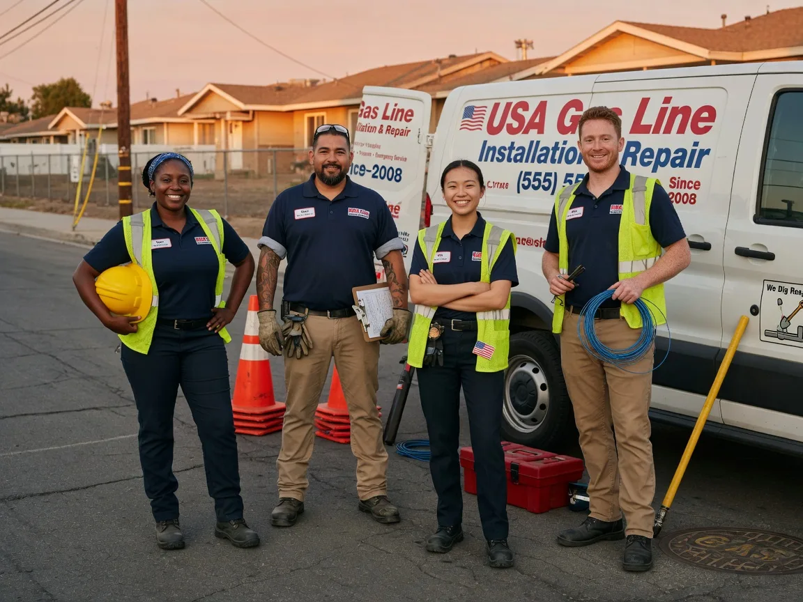 Gas Line Installation company in Fallston, NC